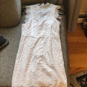 White lace dress (knee length)